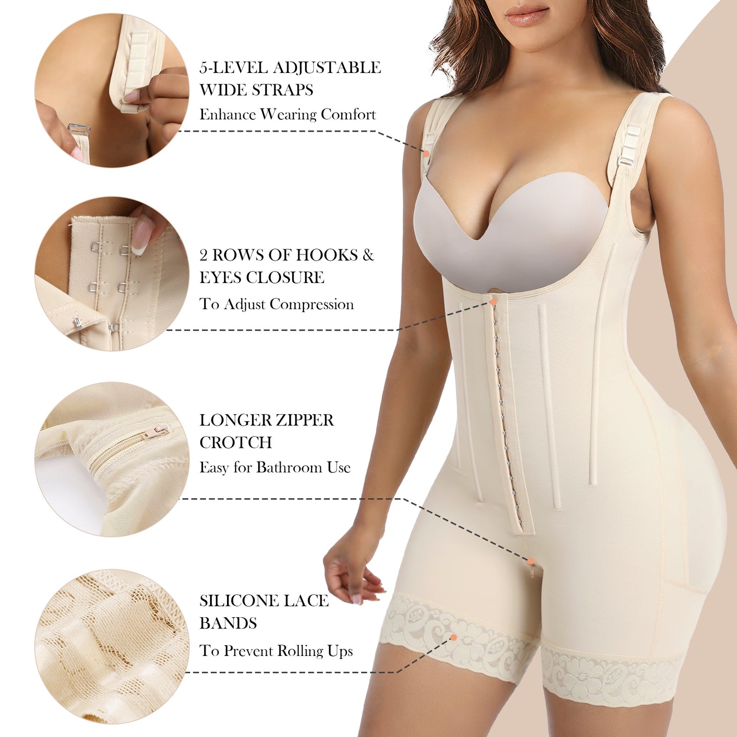 LUSTERLOCK Shapewear Tummy Control