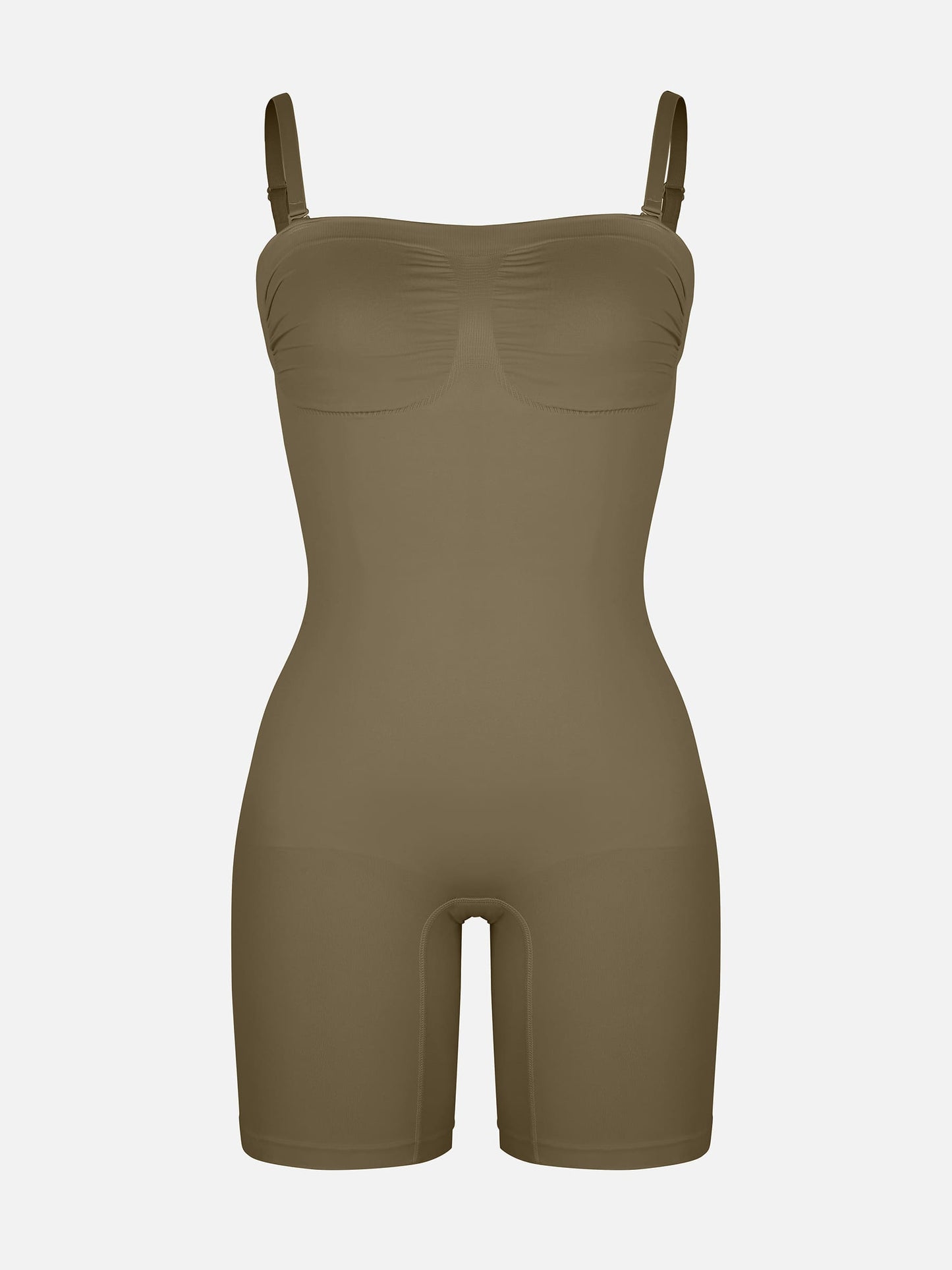 Strapless Seamless Bodysuit with Removable Straps