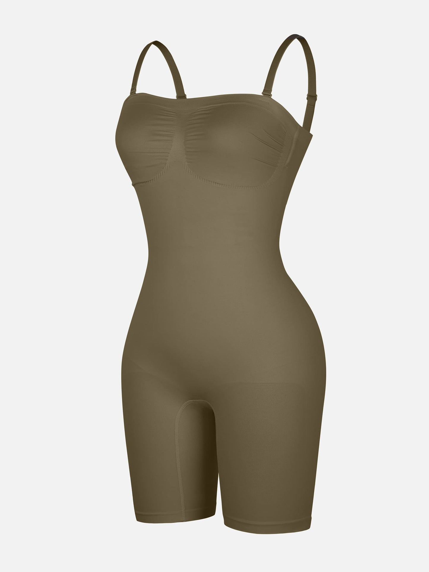Strapless Seamless Bodysuit with Removable Straps