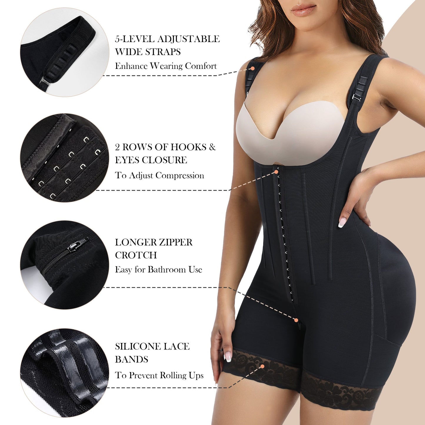 LUSTERLOCK Shapewear Tummy Control