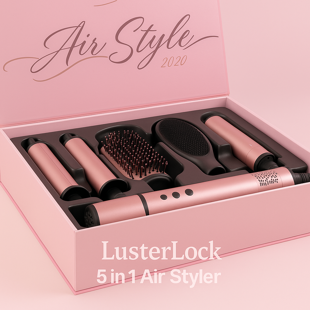LusterLock™ 5-in-1 Ionic Air Styler