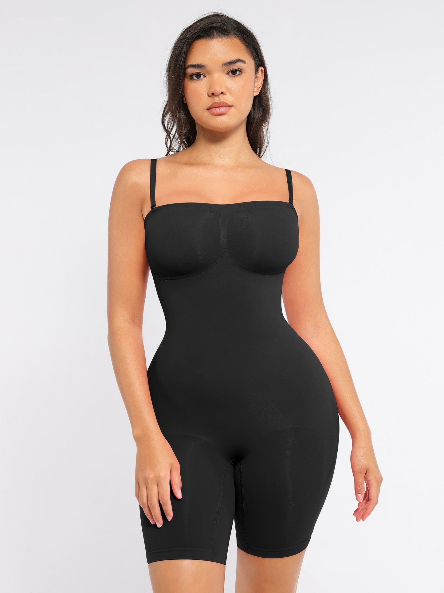 Strapless Seamless Bodysuit with Removable Straps