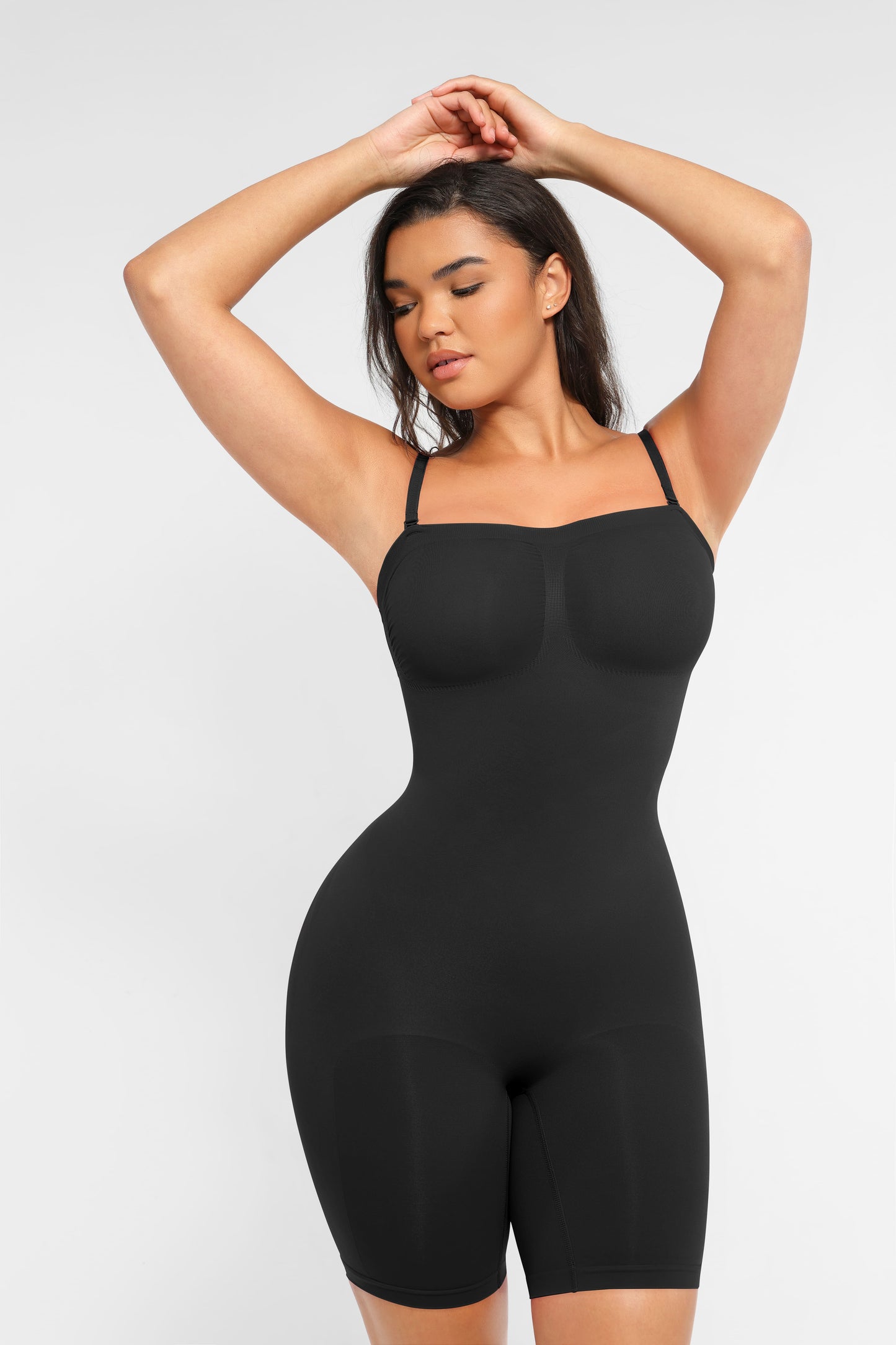 Strapless Seamless Bodysuit with Removable Straps