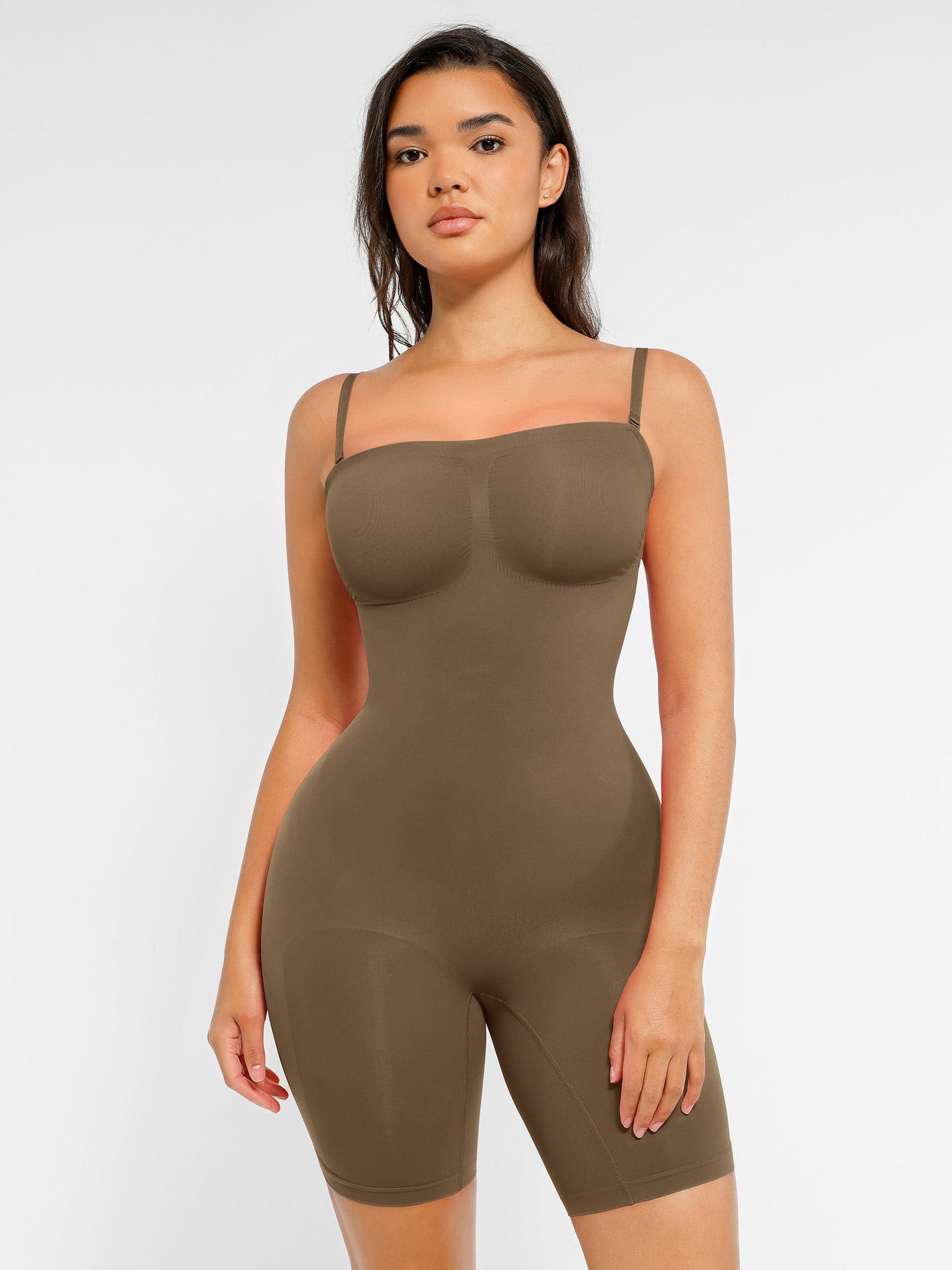 Strapless Seamless Bodysuit with Removable Straps