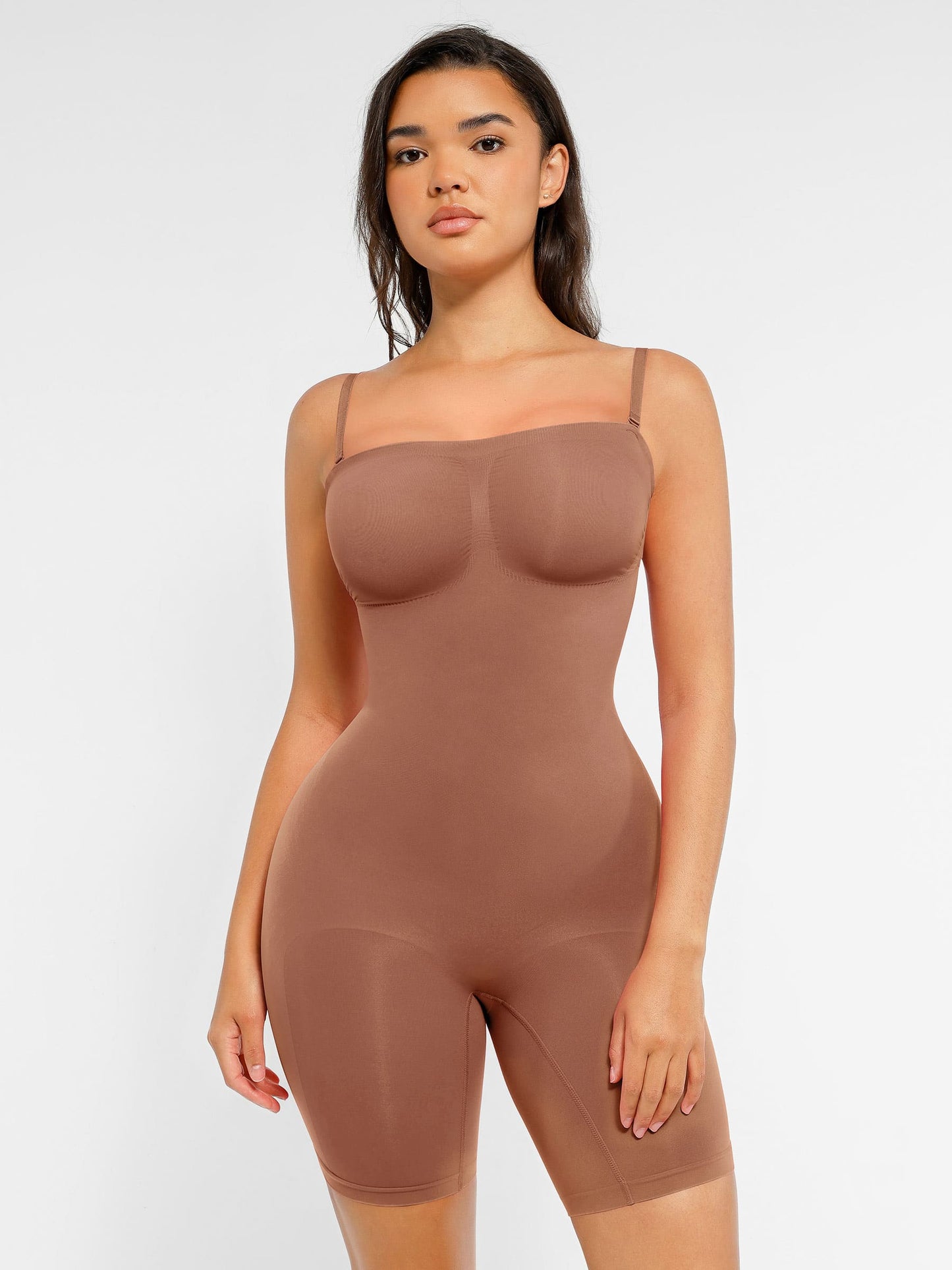 Strapless Seamless Bodysuit with Removable Straps