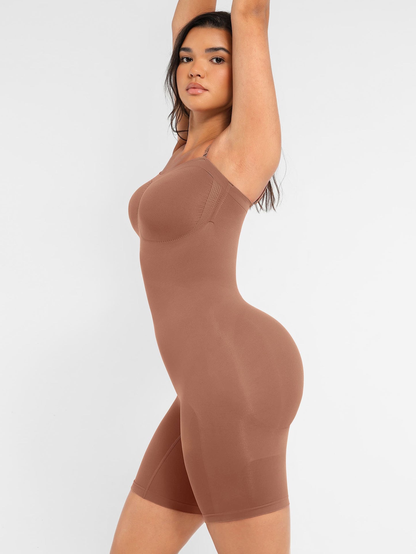Strapless Seamless Bodysuit with Removable Straps