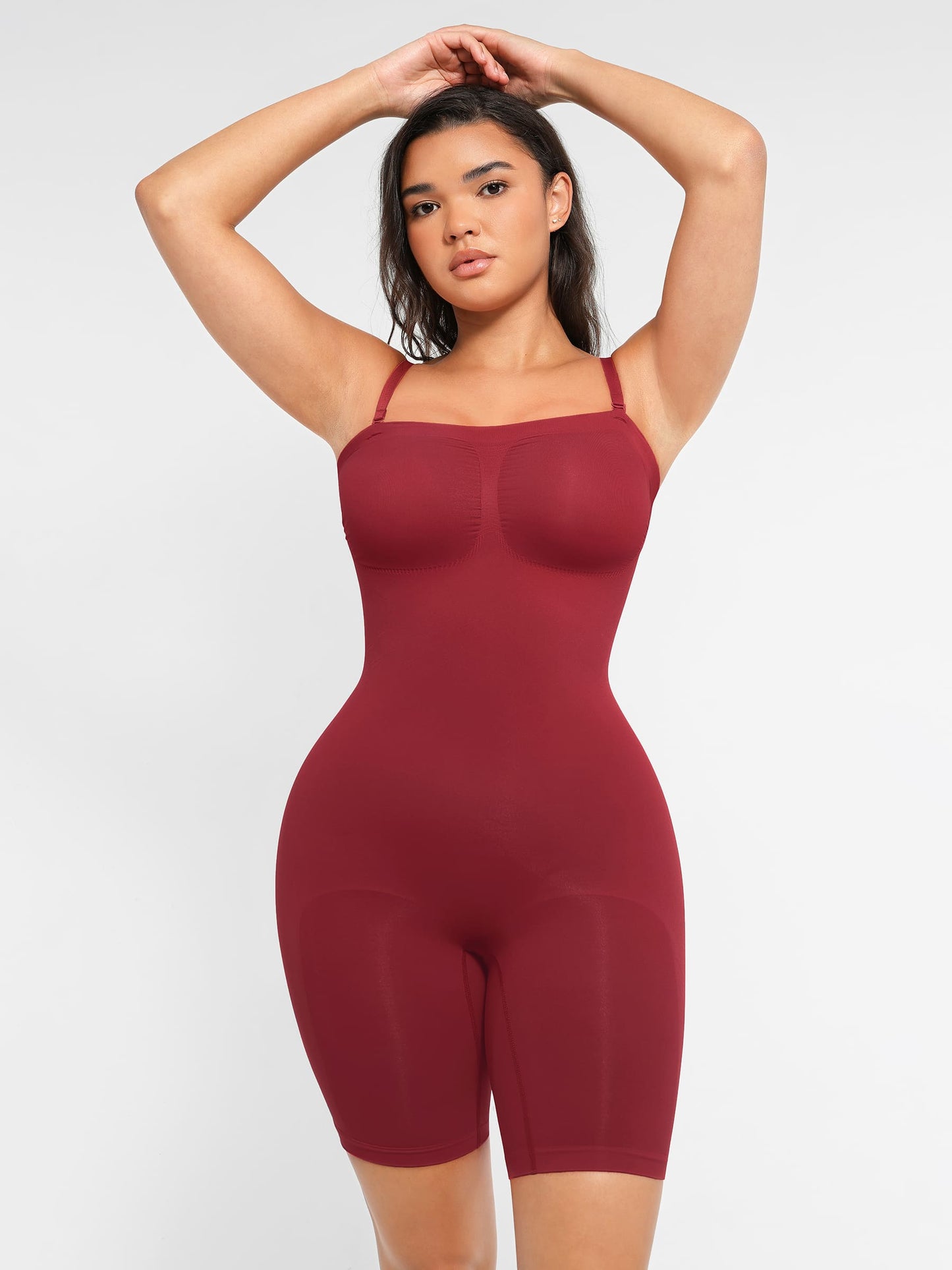 Strapless Seamless Bodysuit with Removable Straps