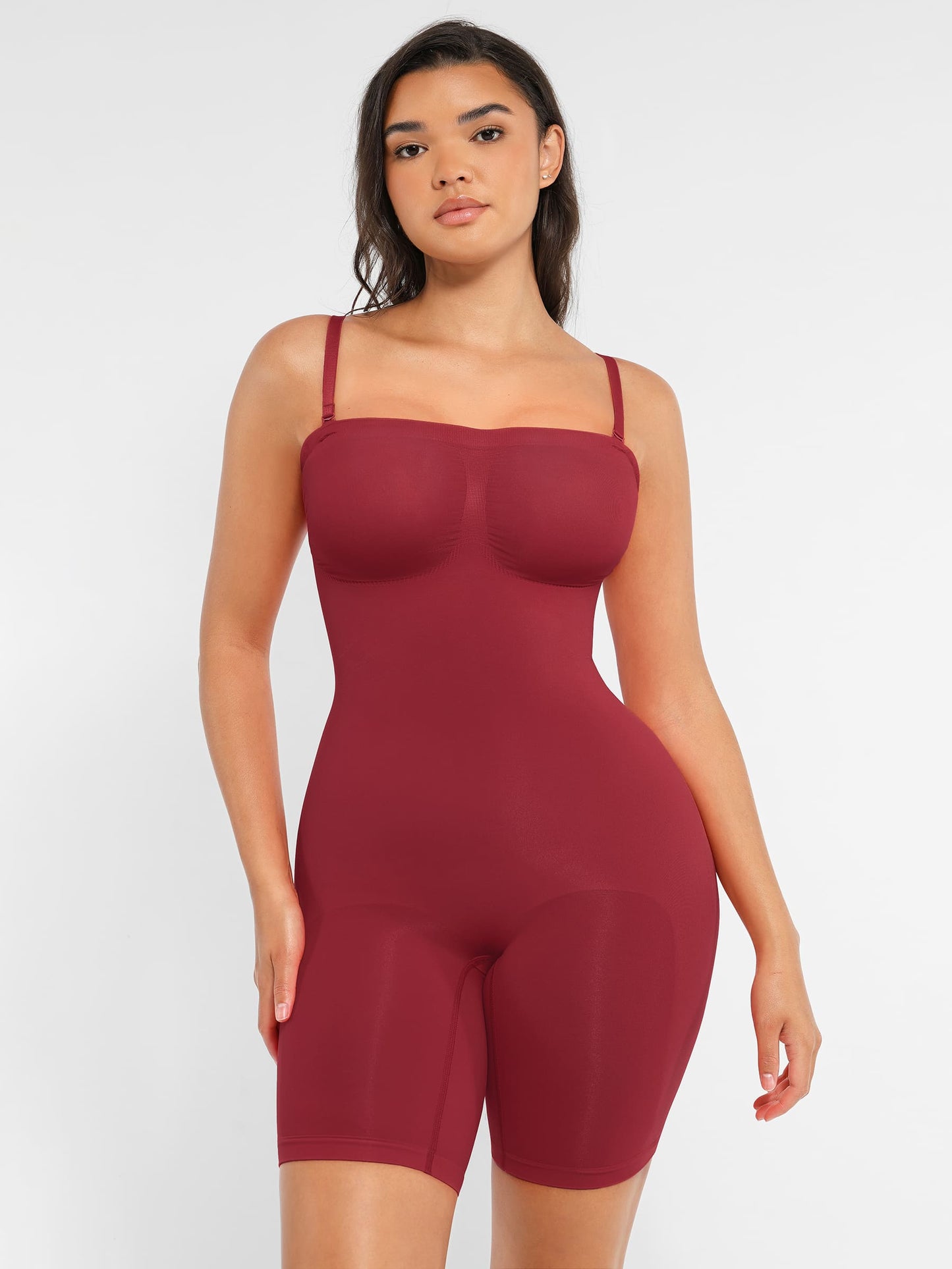 Strapless Seamless Bodysuit with Removable Straps