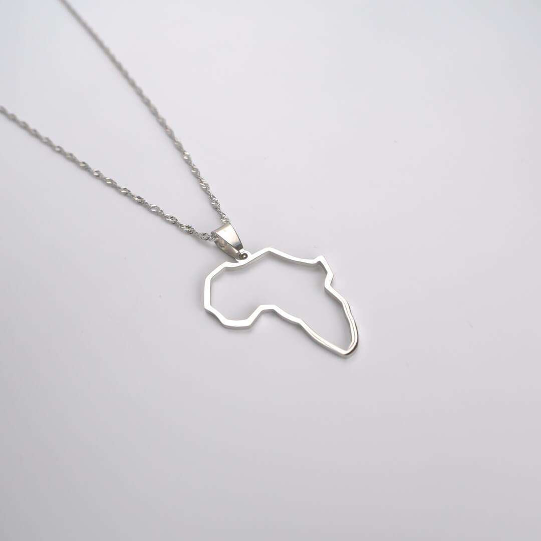 Collier contour Afrique