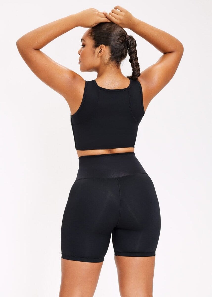 SaunaSculpt Zip Workout legging