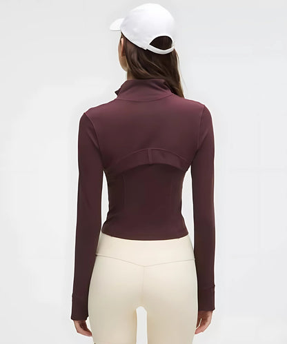 Veste Courte Sculpter - Marron