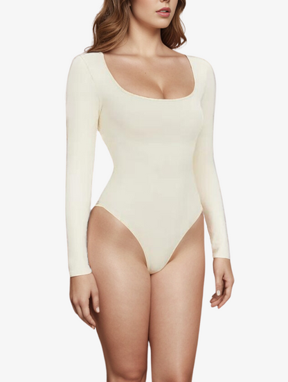 Body Gainant Sculptant Manches Longues