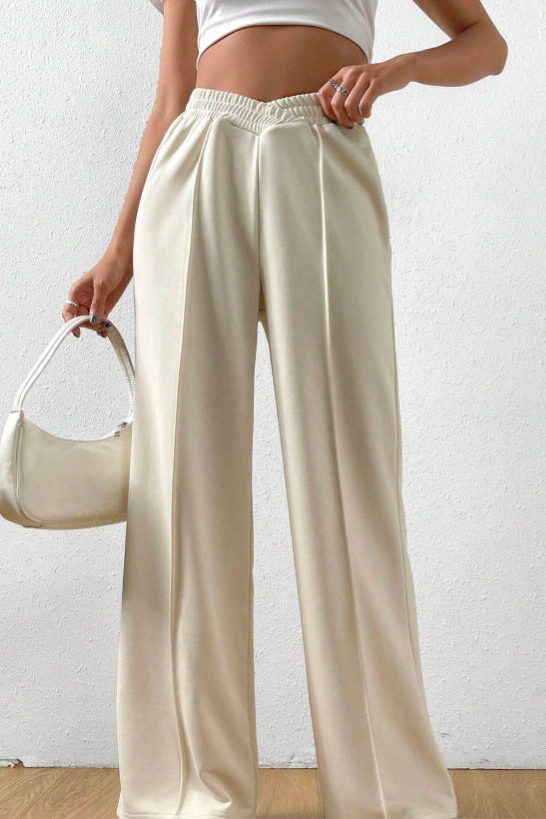 Loose Casual Wide-leg Trousers