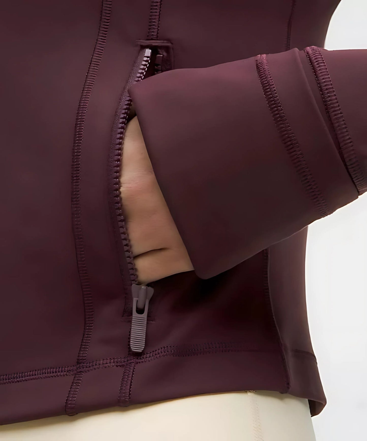 Veste Courte Sculpter - Marron