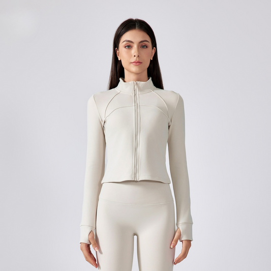 Helena - Ensemble Sport Ajusté à Fermeture Zippée