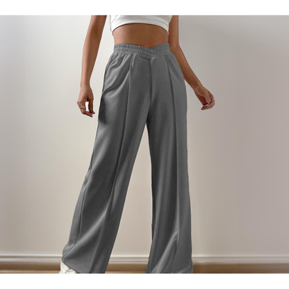 Loose Casual Wide-leg Trousers