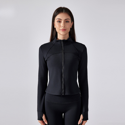 Helena - Ensemble Sport Ajusté à Fermeture Zippée