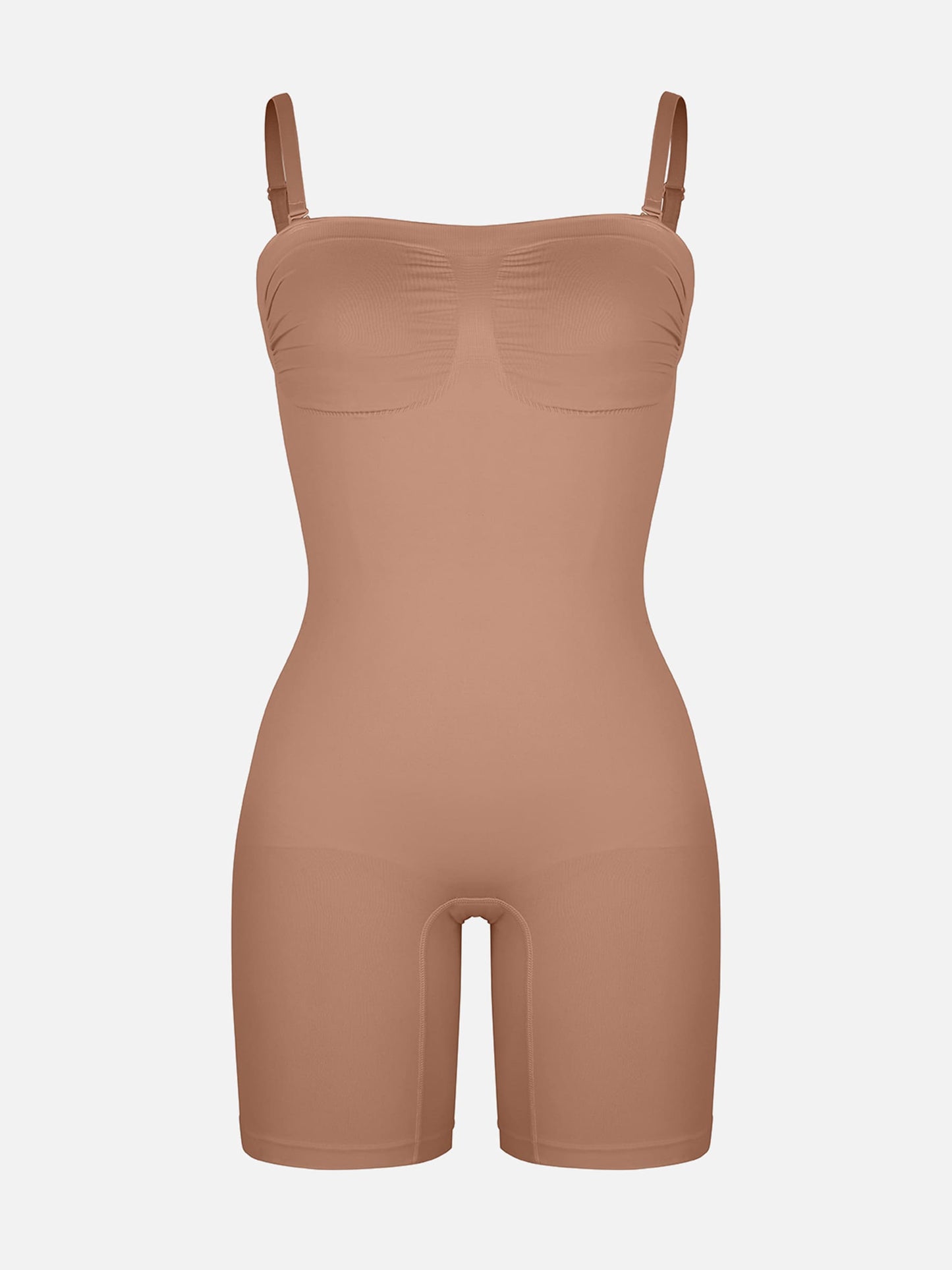 Strapless Seamless Bodysuit with Removable Straps