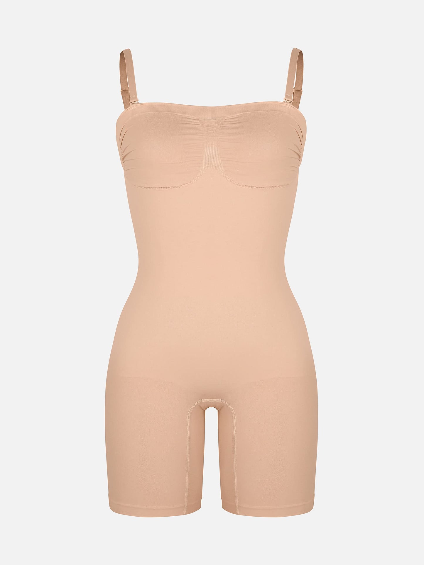 Strapless Seamless Bodysuit with Removable Straps