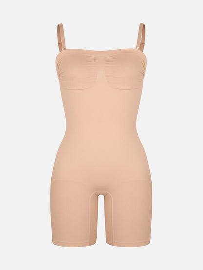 Strapless Seamless Bodysuit with Removable Straps