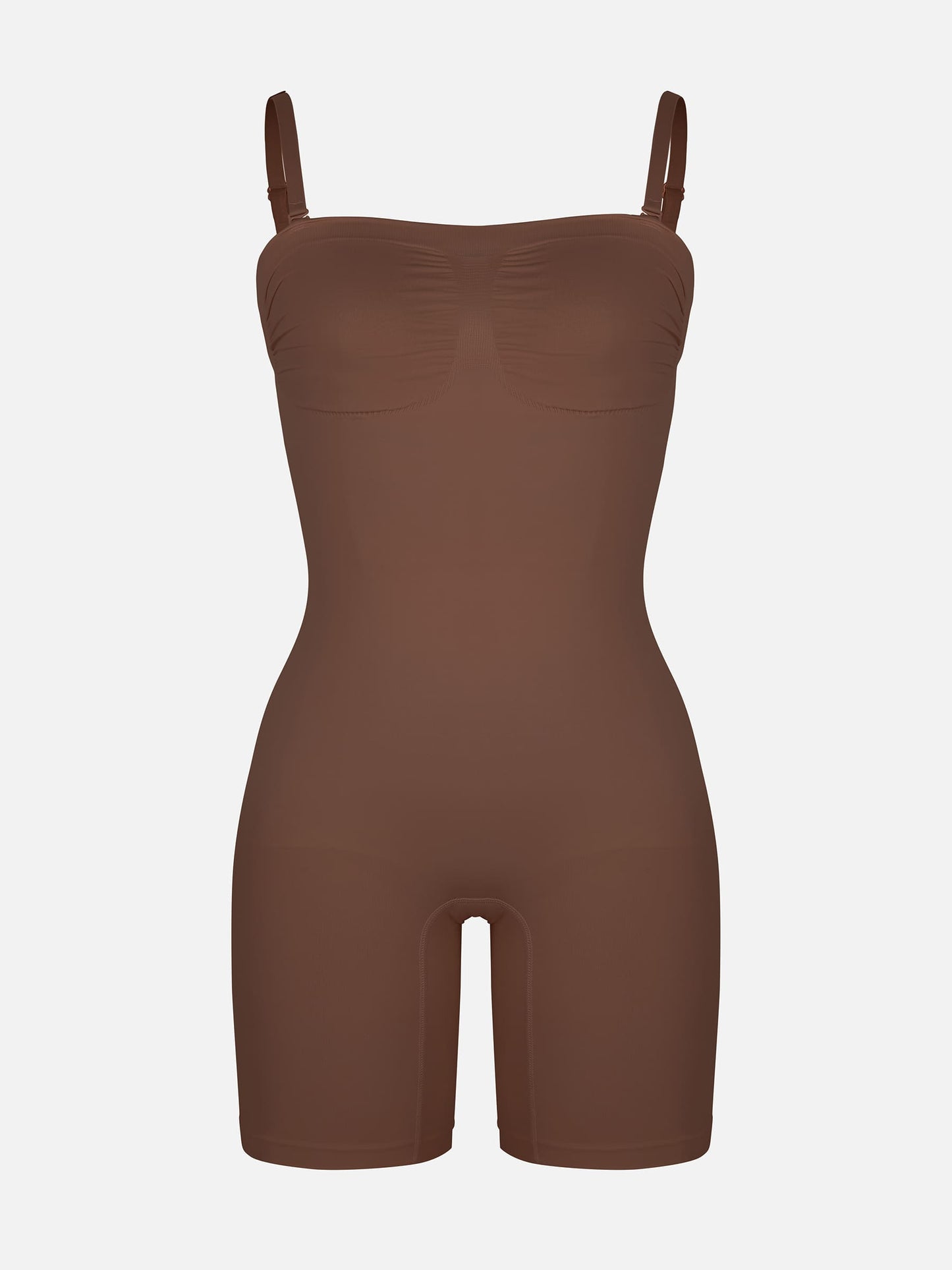 Strapless Seamless Bodysuit with Removable Straps