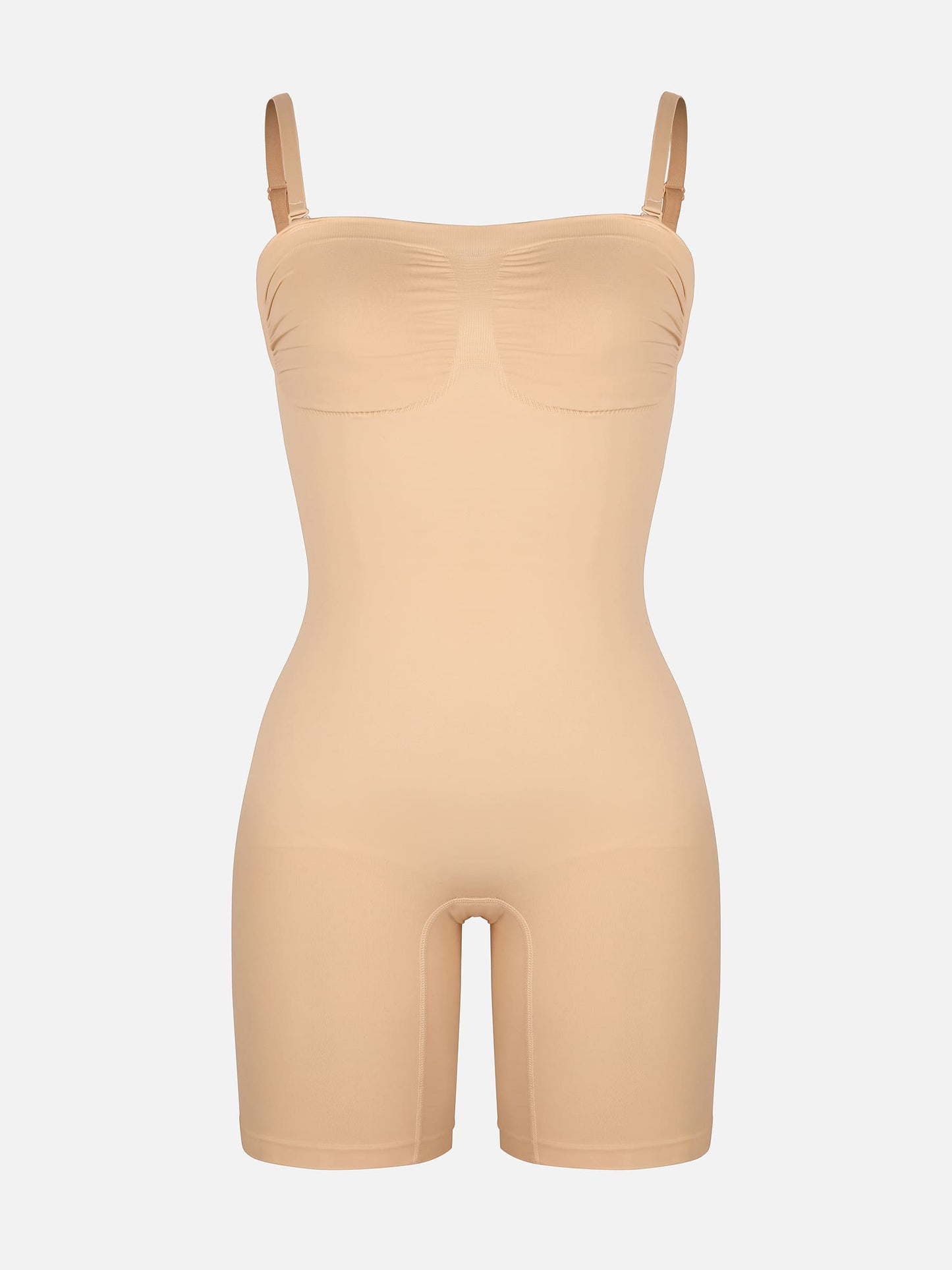 Strapless Seamless Bodysuit with Removable Straps