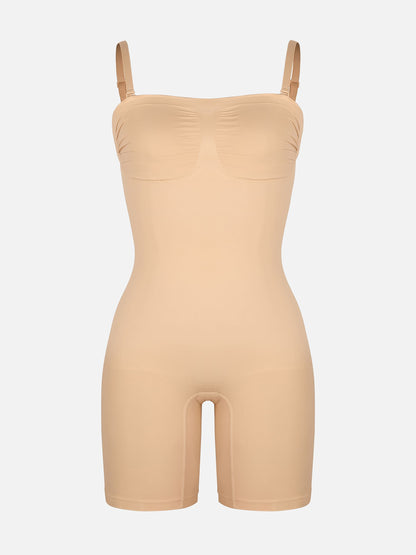 Strapless Seamless Bodysuit with Removable Straps