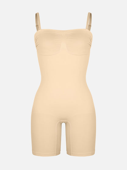 Strapless Seamless Bodysuit with Removable Straps