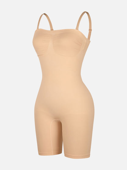 Strapless Seamless Bodysuit with Removable Straps