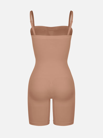 Strapless Seamless Bodysuit with Removable Straps