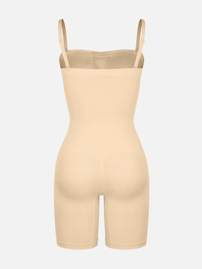 Strapless Seamless Bodysuit with Removable Straps