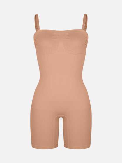 Strapless Seamless Bodysuit with Removable Straps