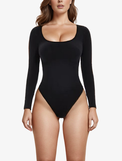 Body Gainant Sculptant Manches Longues