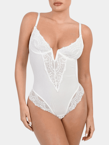 Body Gainant Sculptant à Dentelle