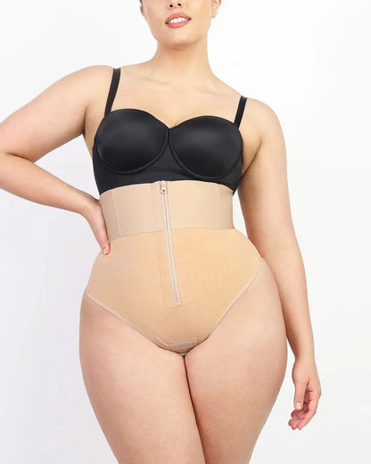 Boned Sculpt High-Waisted Short