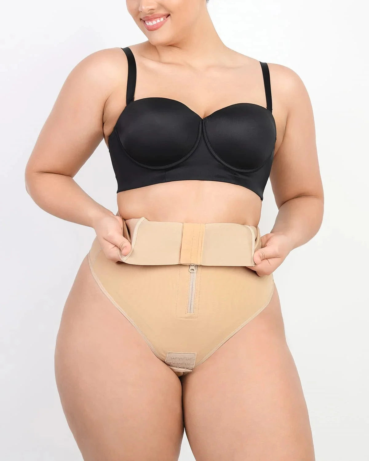 Boned Sculpt High-Waisted Short