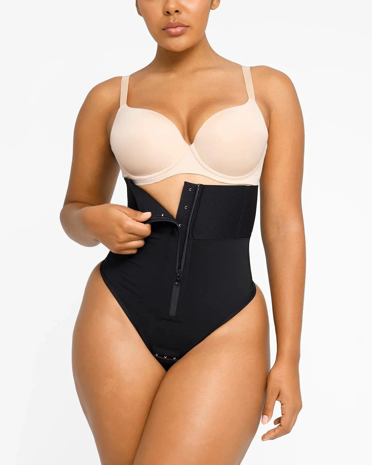 Boned Sculpt High-Waisted Short
