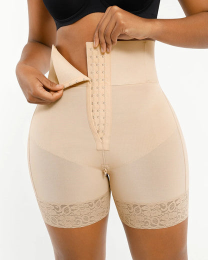 Boned Sculpt High-Waisted Short