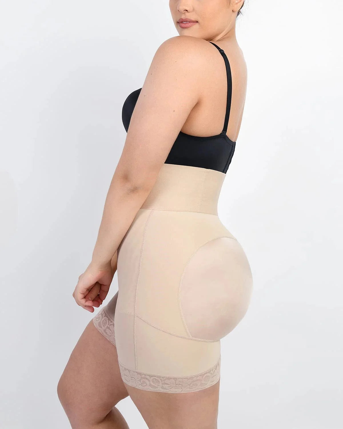 Boned Sculpt High-Waisted Short