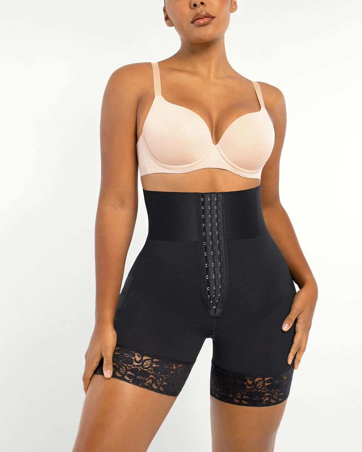 Boned Sculpt High-Waisted Short