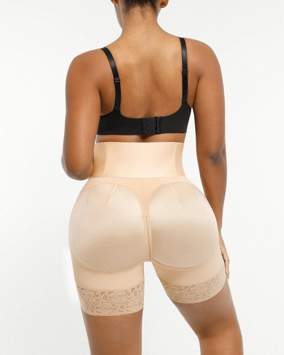 Boned Sculpt High-Waisted Short