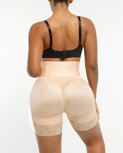 Boned Sculpt High-Waisted Short