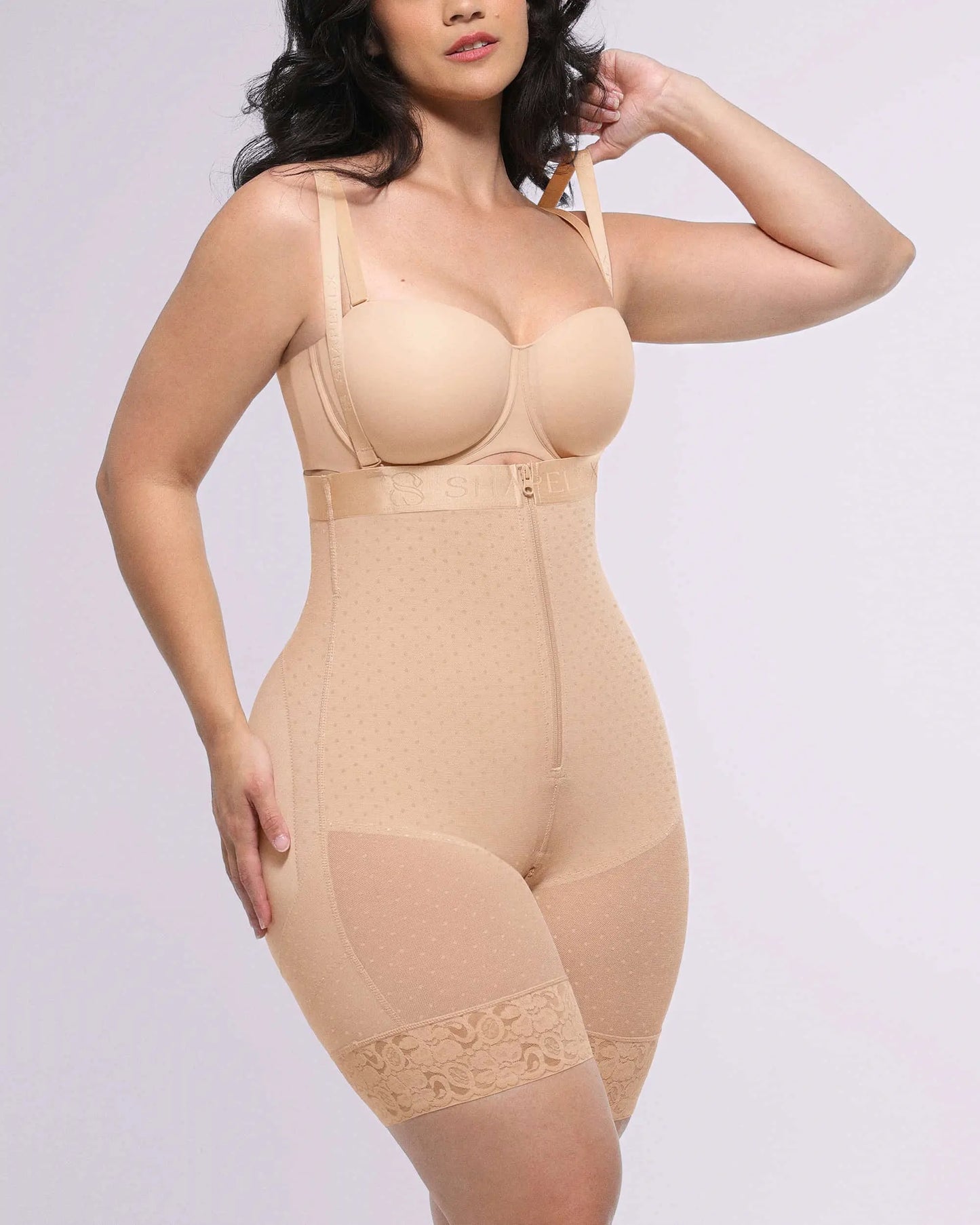 BOOT-YEAH AirSlim High-Waisted Polka Dot Short