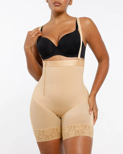 BOOT-YEAH Postpartum Side Zipper Support Short