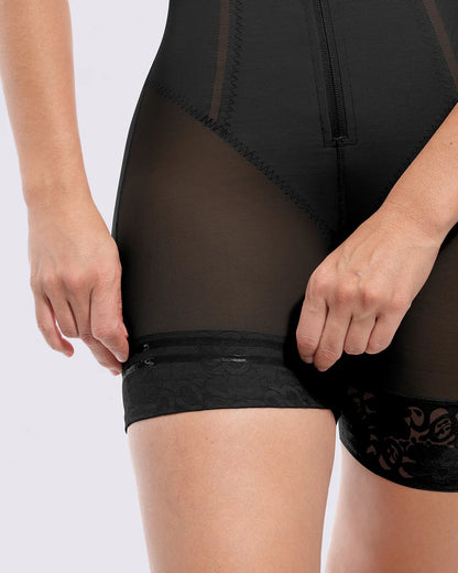 Open Bust Tummy Control Bodysuit