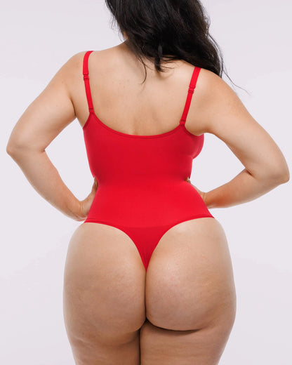 Bare Essentials™ Skin Flow™ Zipper Front Thong Bodysuit