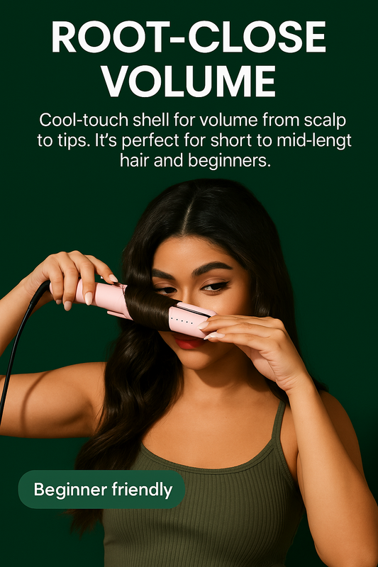 Wavytalk™ 2-in-1 Airflow Styler – Curl, Wave & Straighten