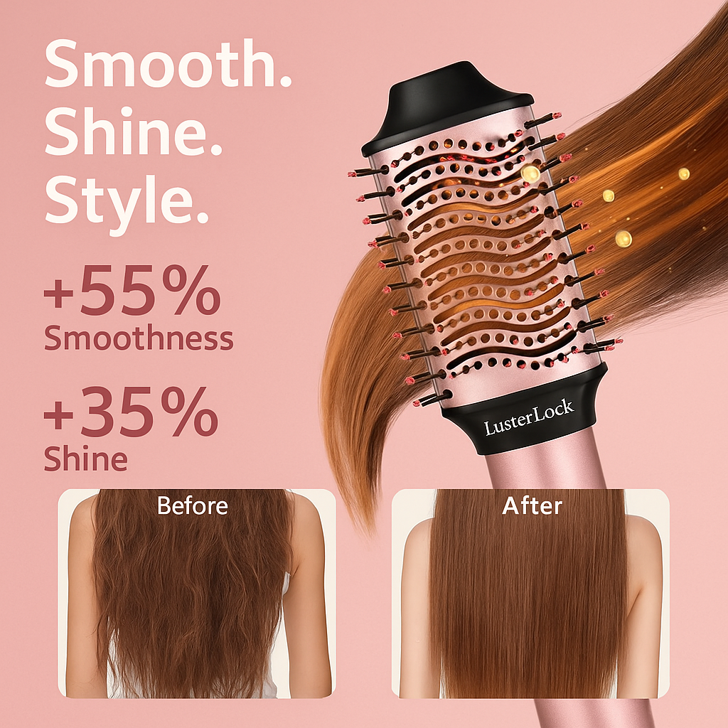 LusterLock™ 5-in-1 Ionic Air Styler