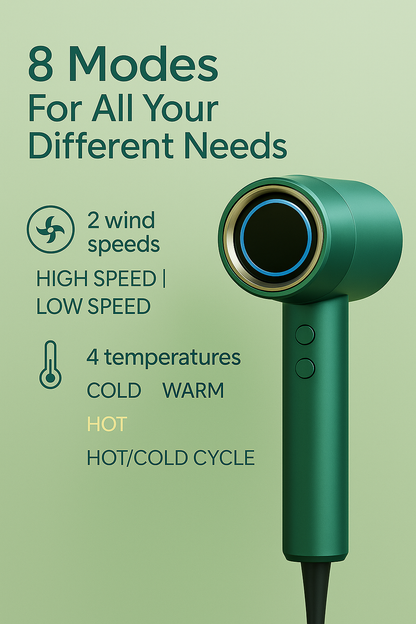 LusterLock™ Ionic High-Speed Hair Dryer
