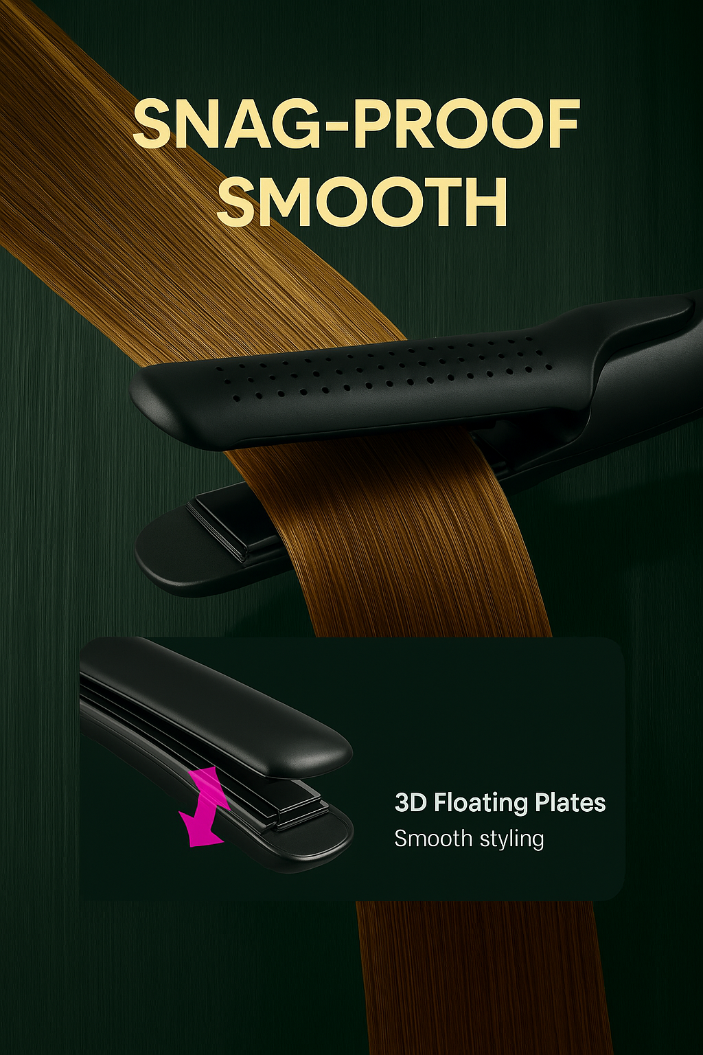 Wavytalk™ 2-in-1 Airflow Styler – Curl, Wave & Straighten